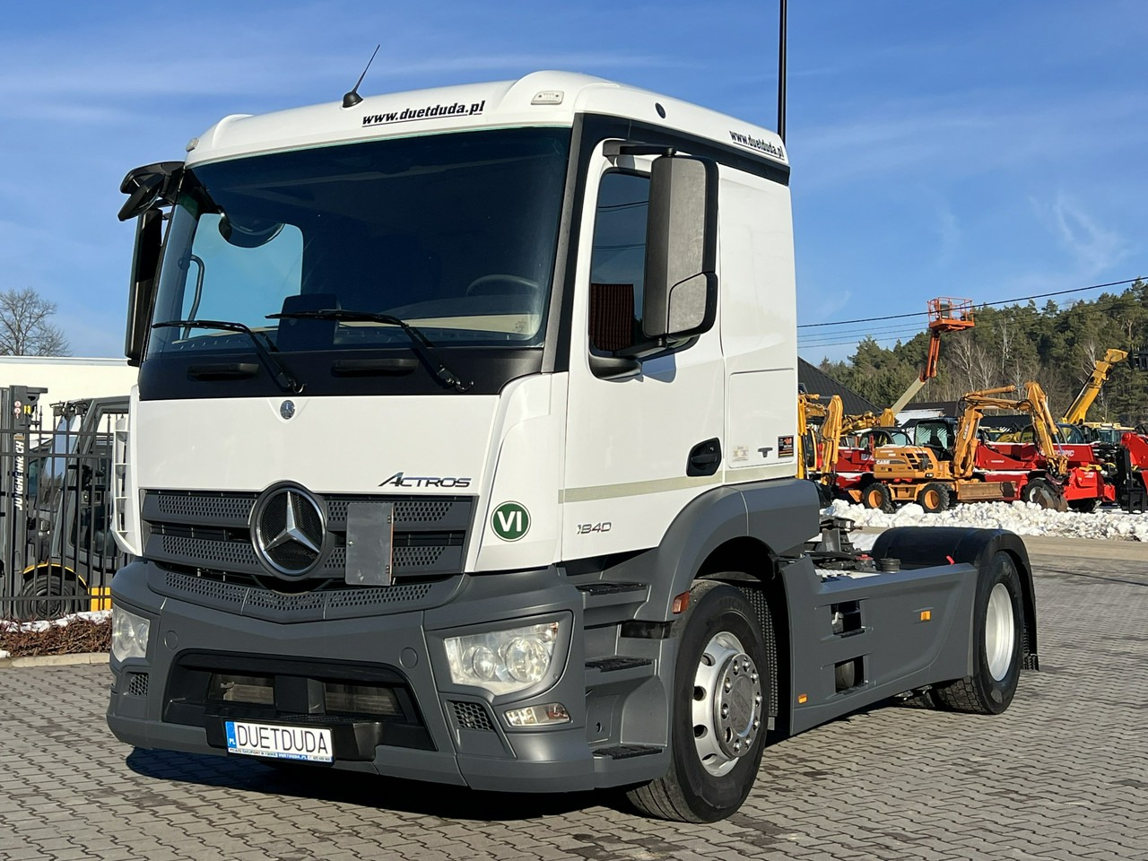 Mercedes ACTROS 1840 Euro 6 ADR HYDRAULIKA Niska Kabina Standard !!! - 트랙터 유닛 : 사진 4 Mercedes ACTROS 1840 Euro 6 ADR HYDRAULIKA Niska Kabina Standard !!! - 트랙터 유닛 : 사진 4