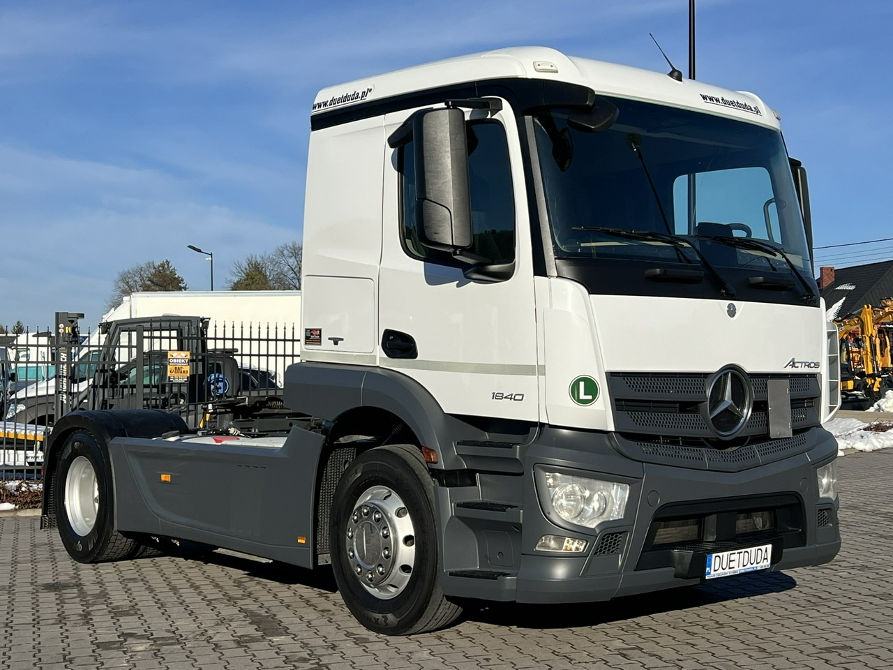 Mercedes ACTROS 1840 Euro 6 ADR HYDRAULIKA Niska Kabina Standard !!! - 트랙터 유닛 : 사진 1 Mercedes ACTROS 1840 Euro 6 ADR HYDRAULIKA Niska Kabina Standard !!! - 트랙터 유닛 : 사진 1
