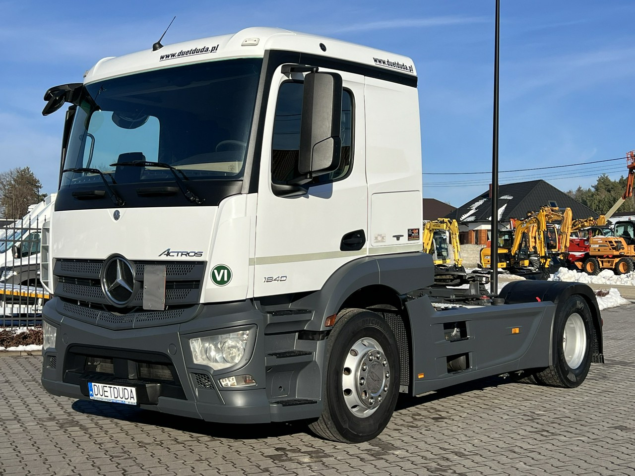 Mercedes ACTROS 1840 Euro 6 ADR HYDRAULIKA Niska Kabina Standard !!! - 트랙터 유닛 : 사진 2 Mercedes ACTROS 1840 Euro 6 ADR HYDRAULIKA Niska Kabina Standard !!! - 트랙터 유닛 : 사진 2