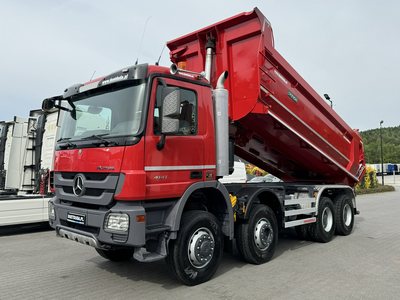 리스 Mercedes Actros 4141 8x6 Wywrot SKIBICKI Automat EPS ze Sprzegłem !!! Mercedes Actros 4141 8x6 Wywrot SKIBICKI Automat EPS ze Sprzegłem !!! : 사진 11