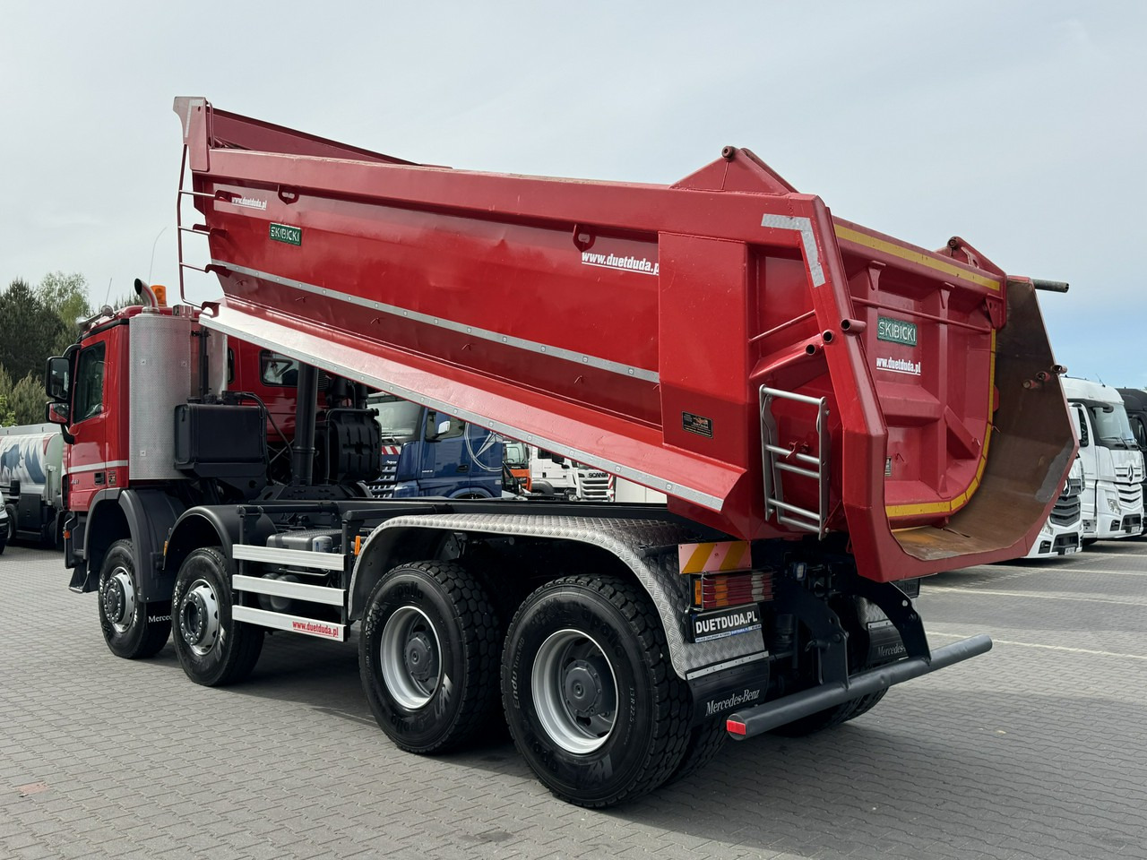 리스 Mercedes Actros 4141 8x6 Wywrot SKIBICKI Automat EPS ze Sprzegłem !!! Mercedes Actros 4141 8x6 Wywrot SKIBICKI Automat EPS ze Sprzegłem !!! : 사진 18