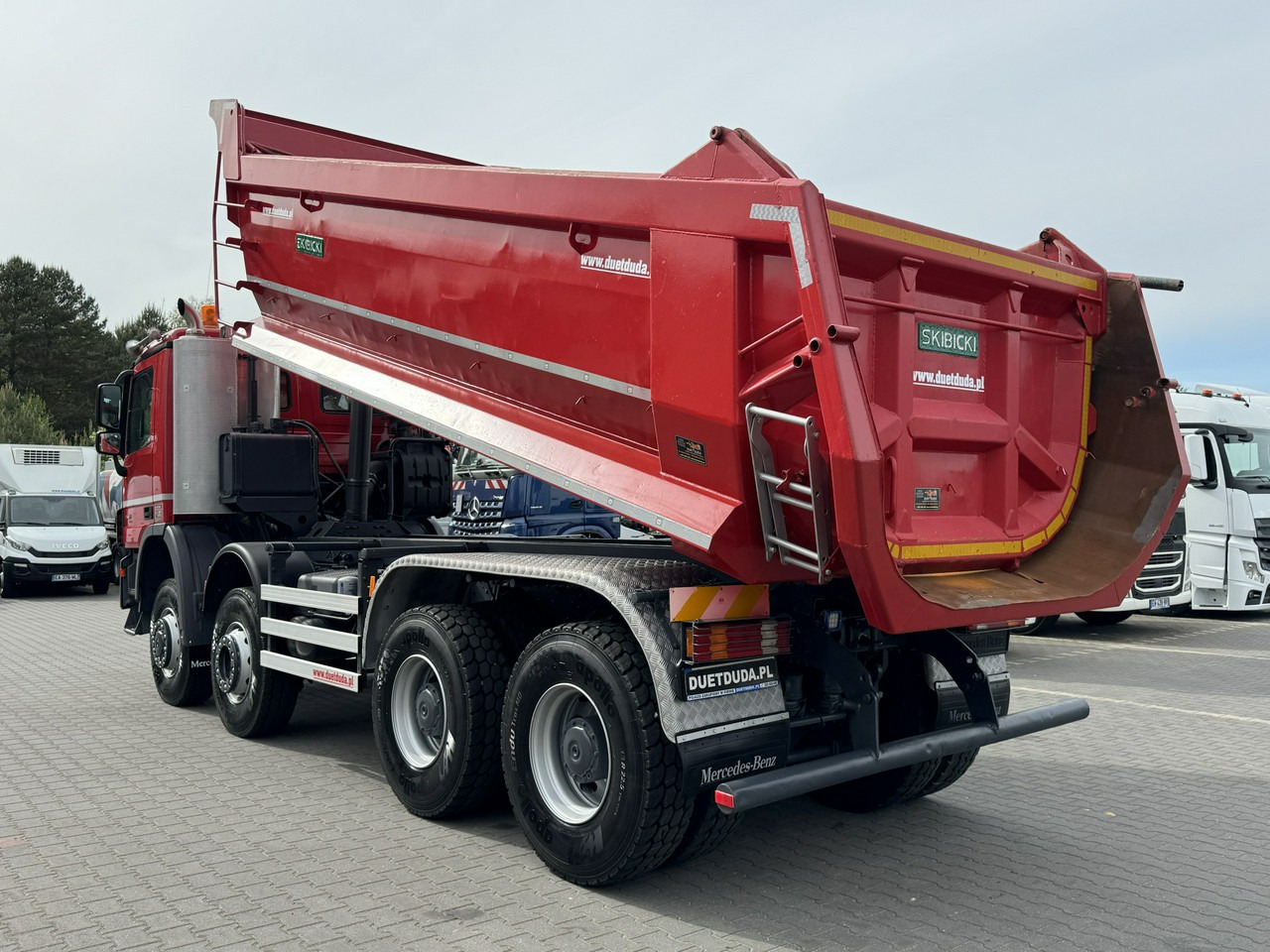 리스 Mercedes Actros 4141 8x6 Wywrot SKIBICKI Automat EPS ze Sprzegłem !!! Mercedes Actros 4141 8x6 Wywrot SKIBICKI Automat EPS ze Sprzegłem !!! : 사진 17