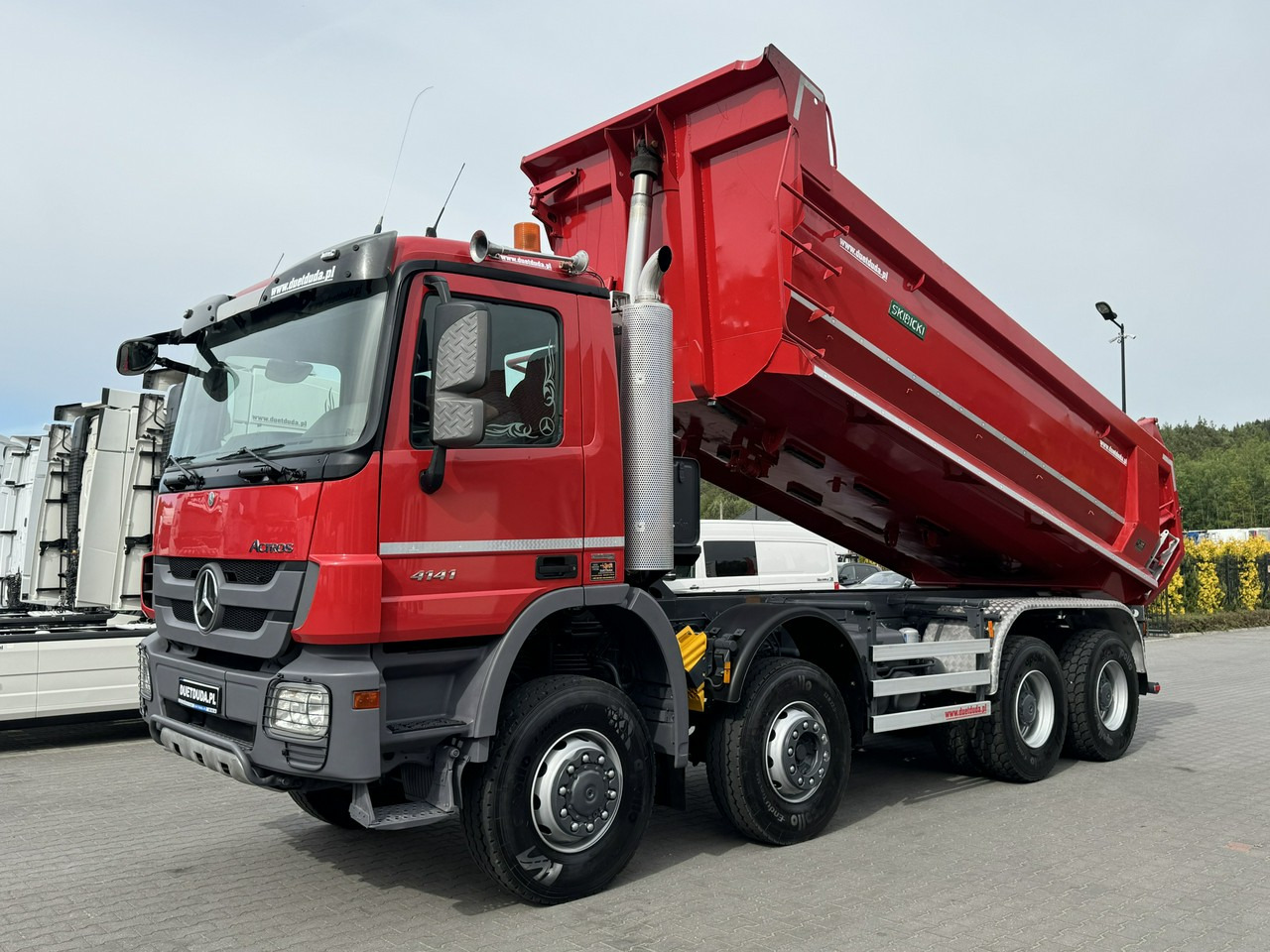 리스 Mercedes Actros 4141 8x6 Wywrot SKIBICKI Automat EPS ze Sprzegłem !!! Mercedes Actros 4141 8x6 Wywrot SKIBICKI Automat EPS ze Sprzegłem !!! : 사진 13
