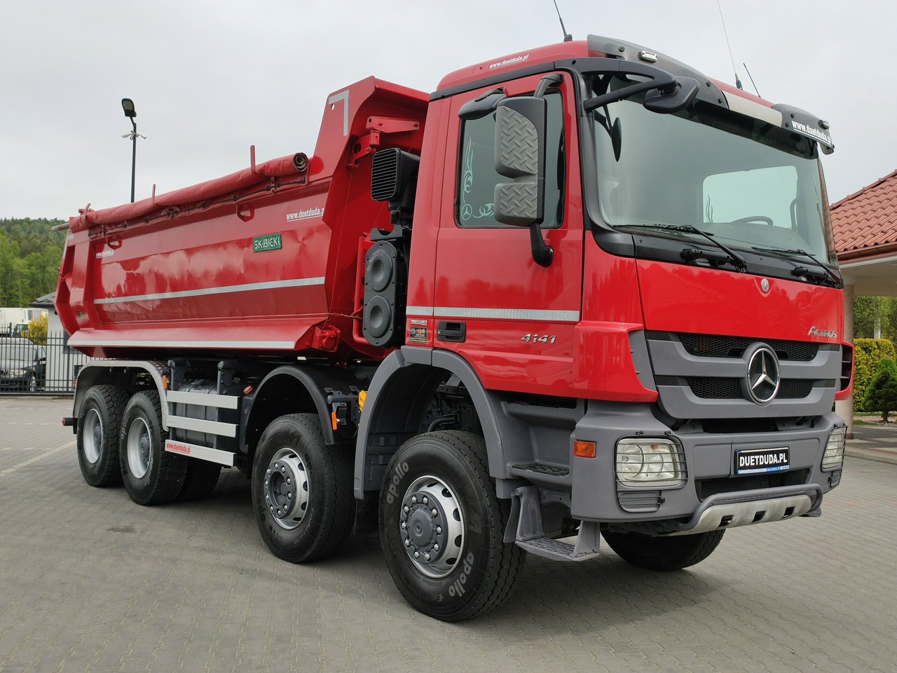 리스 Mercedes Actros 4141 8x6 Wywrot SKIBICKI Automat EPS ze Sprzegłem !!! Mercedes Actros 4141 8x6 Wywrot SKIBICKI Automat EPS ze Sprzegłem !!! : 사진 23