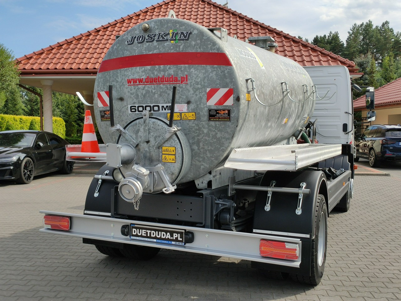 Mercedes Atego 1218 Asenizacyjny Szambiarka Beczka Szambowóz Poj.6m 2019r - 진공 흡입 트럭 : 사진 5 Mercedes Atego 1218 Asenizacyjny Szambiarka Beczka Szambowóz Poj.6m 2019r - 진공 흡입 트럭 : 사진 5