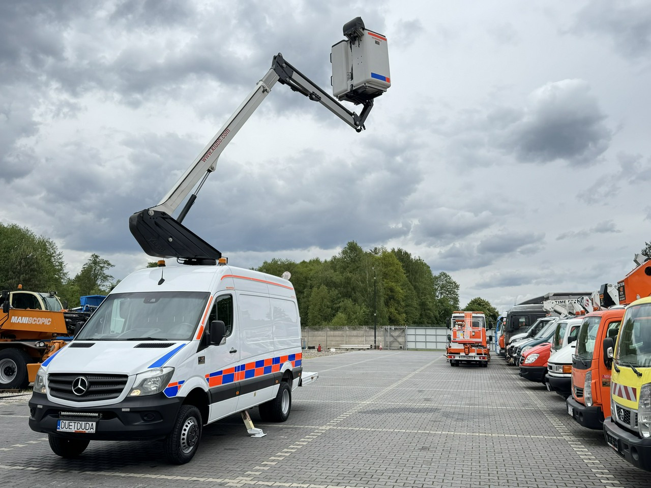 Mercedes Sprinter Zwyżka Podnośnik Koszowy KLUBB K42P UDT WUMAG GSR - 트럭 탑재 고가작업 플랫폼 : 사진 2 Mercedes Sprinter Zwyżka Podnośnik Koszowy KLUBB K42P UDT WUMAG GSR - 트럭 탑재 고가작업 플랫폼 : 사진 2