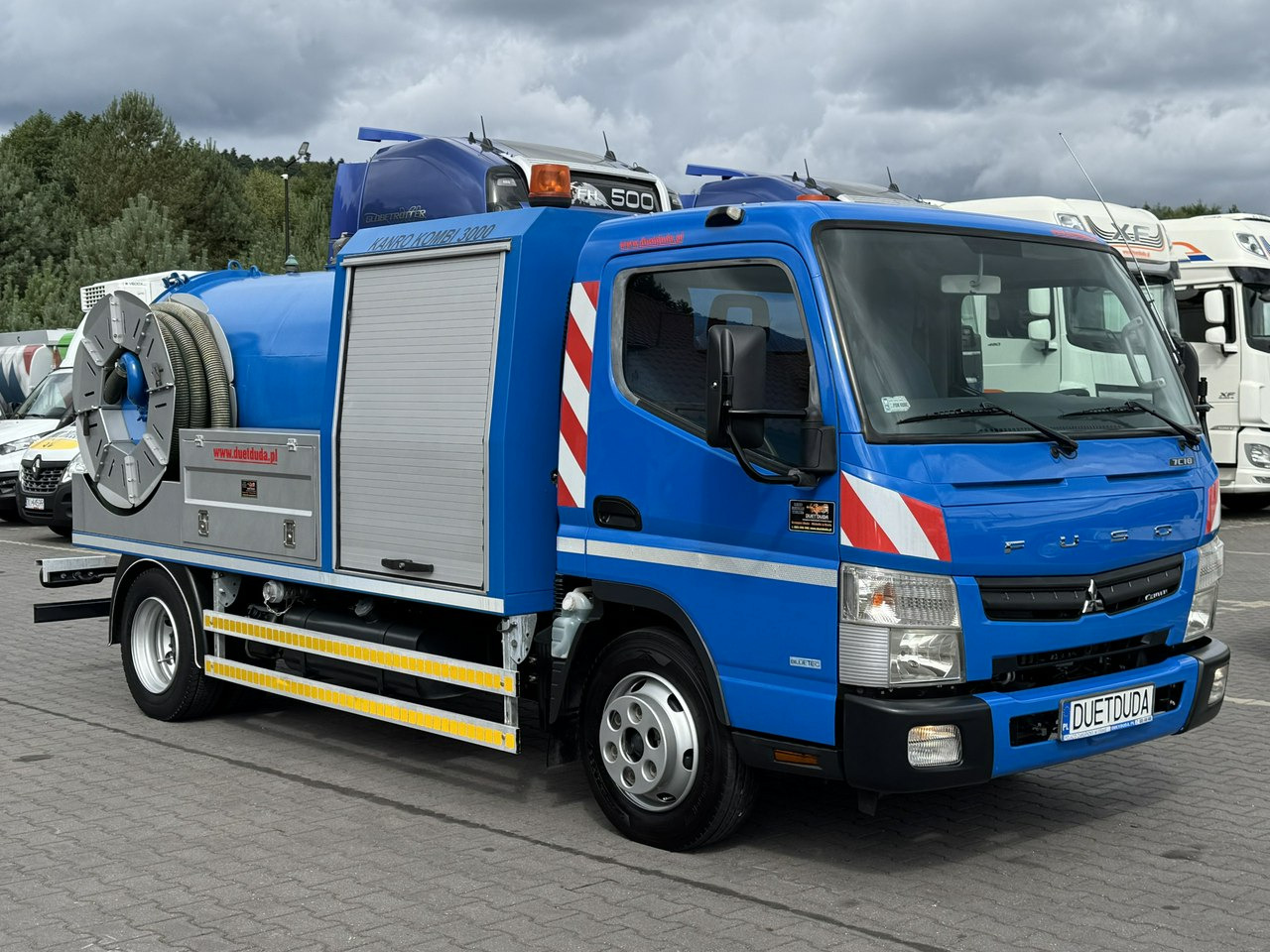 Mitsubishi Canter 7C18 3.0/150 KM Asenizcyjny - 진공 흡입 트럭 : 사진 1 Mitsubishi Canter 7C18 3.0/150 KM Asenizcyjny - 진공 흡입 트럭 : 사진 1