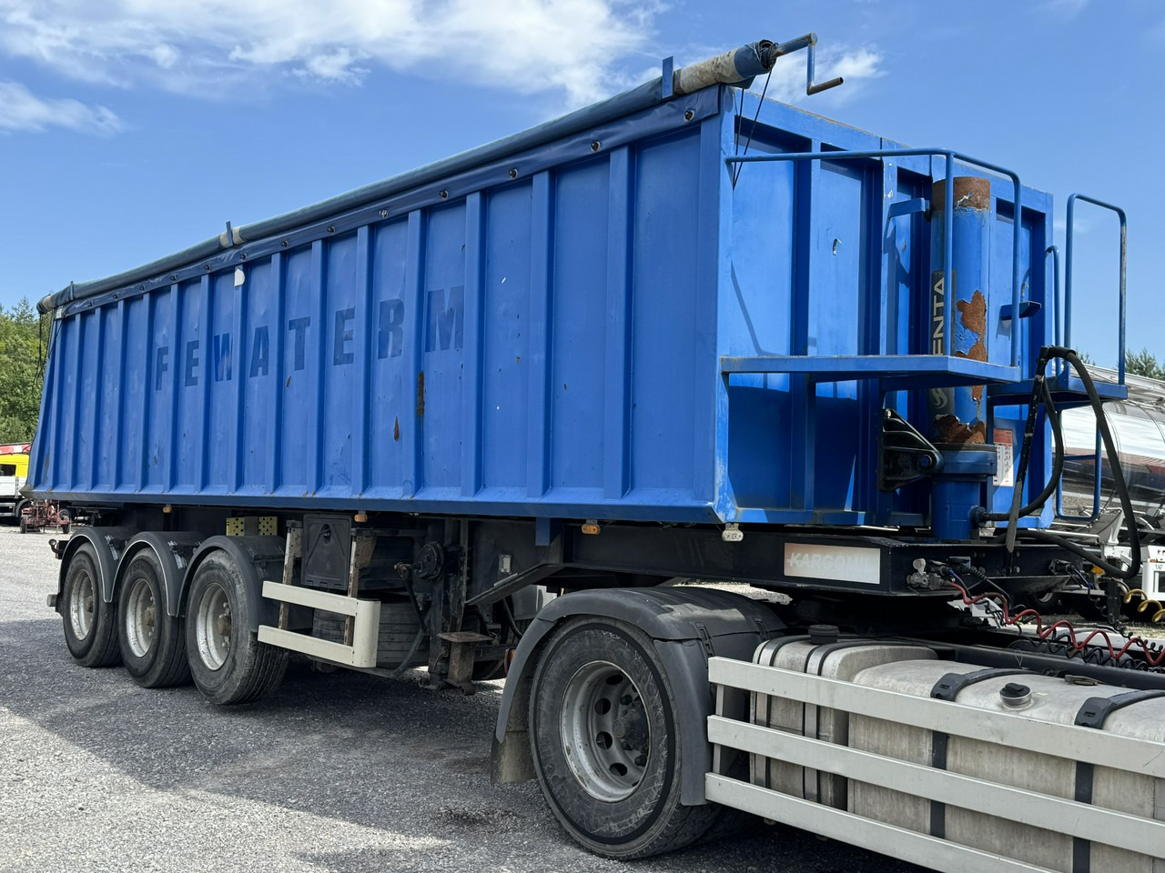 Ovibos Kargomil 35m STALOWA OKAZJA Stan Dobry !!! - 덤프 세미 트레일러 : 사진 4 Ovibos Kargomil 35m STALOWA OKAZJA Stan Dobry !!! - 덤프 세미 트레일러 : 사진 4