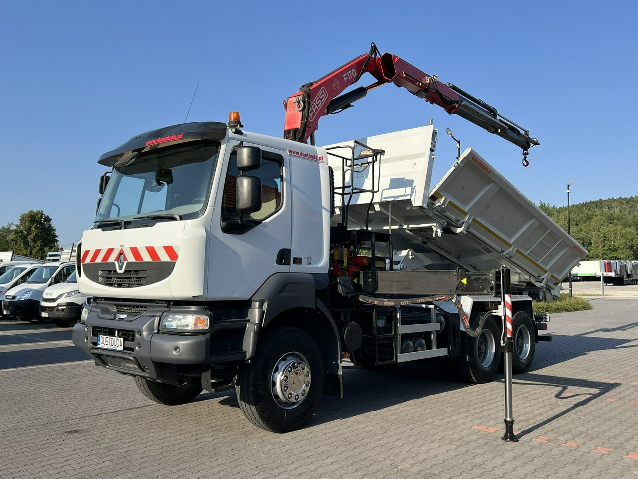 Renault Kerax 26.390 6x4 Mocny HDS FASSI F170 Sterowanie Radiowe - 덤프트럭, 크레인 트럭 : 사진 2 Renault Kerax 26.390 6x4 Mocny HDS FASSI F170 Sterowanie Radiowe - 덤프트럭, 크레인 트럭 : 사진 2