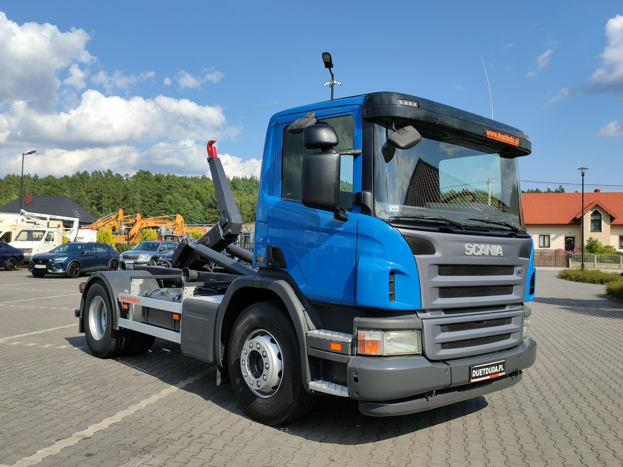 Scania P 280 N321 EURO 5 Hakowiec Hak 4x2 SKIBICKI - 후크 리프트 트럭 : 사진 3 Scania P 280 N321 EURO 5 Hakowiec Hak 4x2 SKIBICKI - 후크 리프트 트럭 : 사진 3
