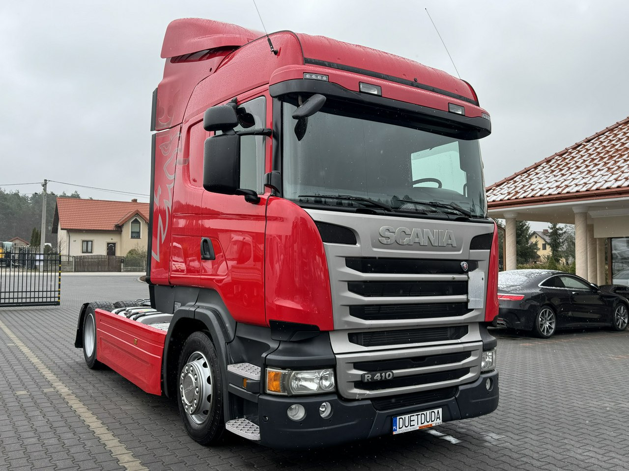 Scania R410 E6 4x2 Retarder Klima Postojowa Low deck / Mega - 트랙터 유닛 : 사진 3 Scania R410 E6 4x2 Retarder Klima Postojowa Low deck / Mega - 트랙터 유닛 : 사진 3