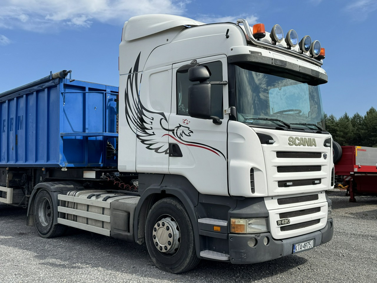 Scania R420 Retarder Hydraulika 4x2 Mały przebieg Super Stan - 트랙터 유닛 : 사진 4 Scania R420 Retarder Hydraulika 4x2 Mały przebieg Super Stan - 트랙터 유닛 : 사진 4