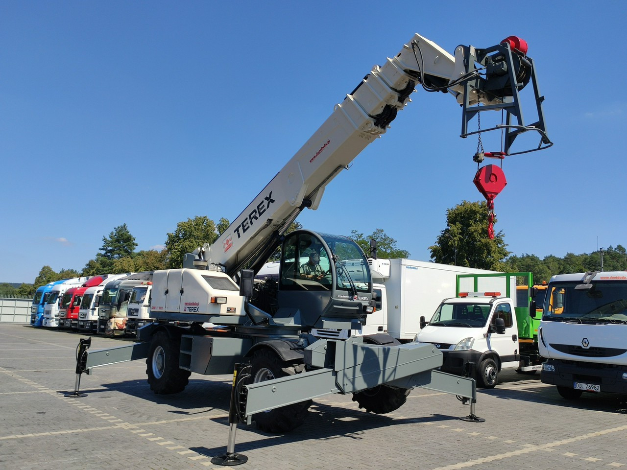 Terex Lift GTH 5022 ROTO Obrotowa Ładowarka Teleskopowa - 텔레스코픽 핸들러 : 사진 4 Terex Lift GTH 5022 ROTO Obrotowa Ładowarka Teleskopowa - 텔레스코픽 핸들러 : 사진 4