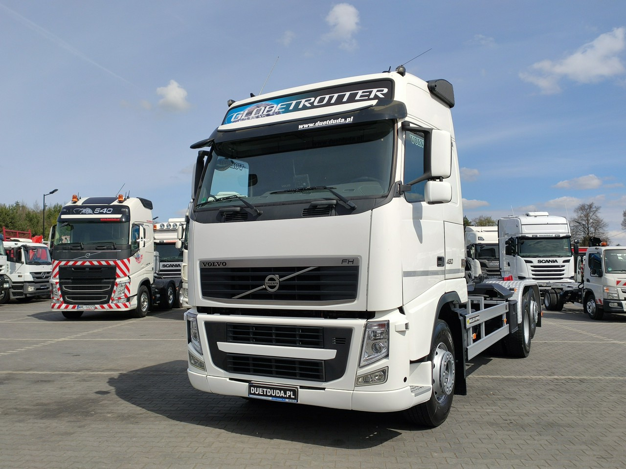 Volvo FH 460 Globetrotter Hakowiec Kipper Meiller - 후크 리프트 트럭 : 사진 3 Volvo FH 460 Globetrotter Hakowiec Kipper Meiller - 후크 리프트 트럭 : 사진 3