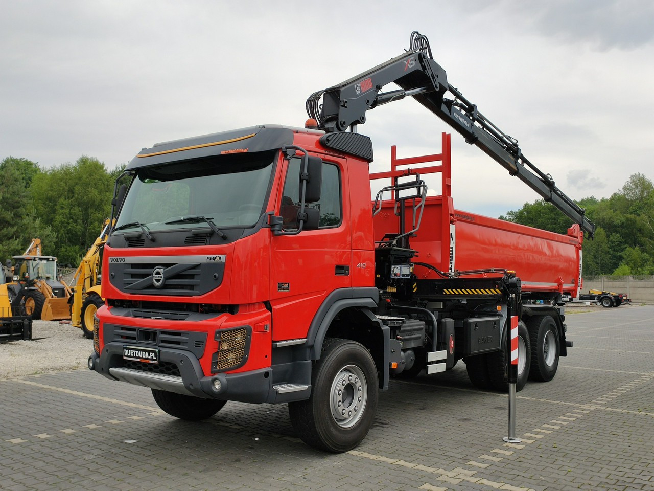 Volvo FMX 410 6x4 13L HDS Radiowy Hydroburta - 덤프트럭, 크레인 트럭 : 사진 1 Volvo FMX 410 6x4 13L HDS Radiowy Hydroburta - 덤프트럭, 크레인 트럭 : 사진 1