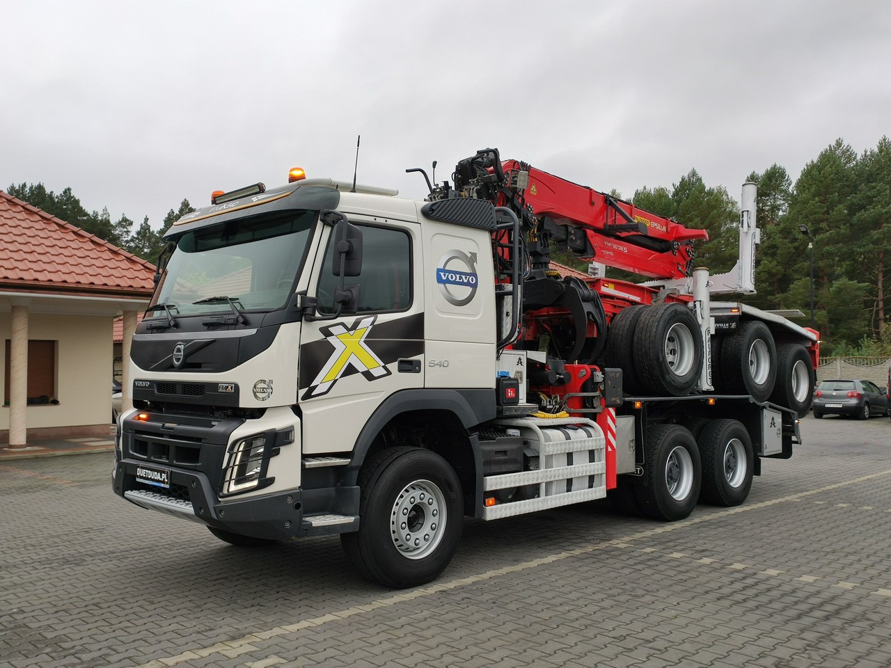 Volvo FMX 540 6x4 RETARDER PALFORET EPSILON S300L Do Drewna - 목재 트럭 : 사진 1 Volvo FMX 540 6x4 RETARDER PALFORET EPSILON S300L Do Drewna - 목재 트럭 : 사진 1