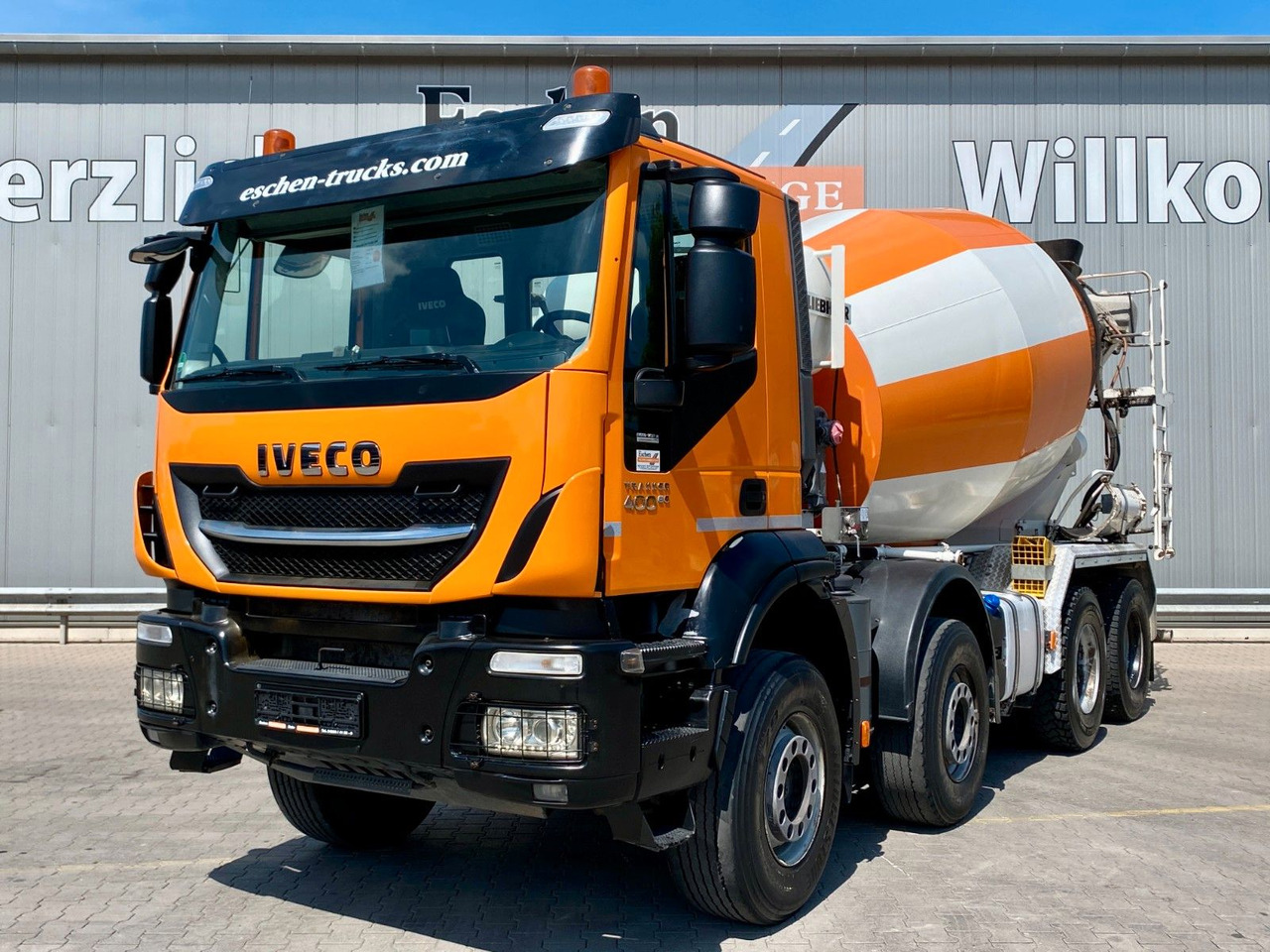 Iveco Trakker AD 340 TB 400/8x4 | 9m³ Liebherr*Navi*AC - 콘크리트 믹서 트럭 : 사진 1 Iveco Trakker AD 340 TB 400/8x4 | 9m³ Liebherr*Navi*AC - 콘크리트 믹서 트럭 : 사진 1