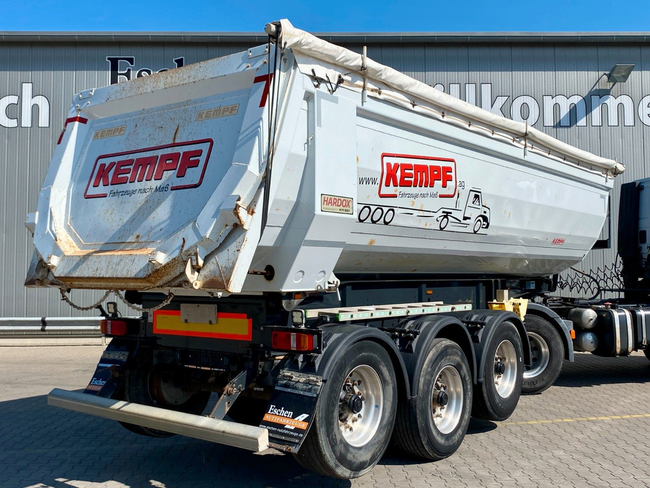 Kempf SKM 35/3 | Stahl 27m³*1+3.Achse liftbar*BPW*EBS - 덤프 세미 트레일러 : 사진 4 Kempf SKM 35/3 | Stahl 27m³*1+3.Achse liftbar*BPW*EBS - 덤프 세미 트레일러 : 사진 4