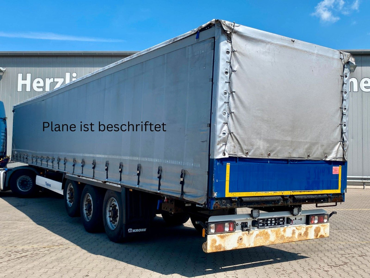 Krone SD | Edscha*Schiebegardine*Luft-Lift*EBS*BPW - 커튼사이더 세미 트레일러 : 사진 3 Krone SD | Edscha*Schiebegardine*Luft-Lift*EBS*BPW - 커튼사이더 세미 트레일러 : 사진 3