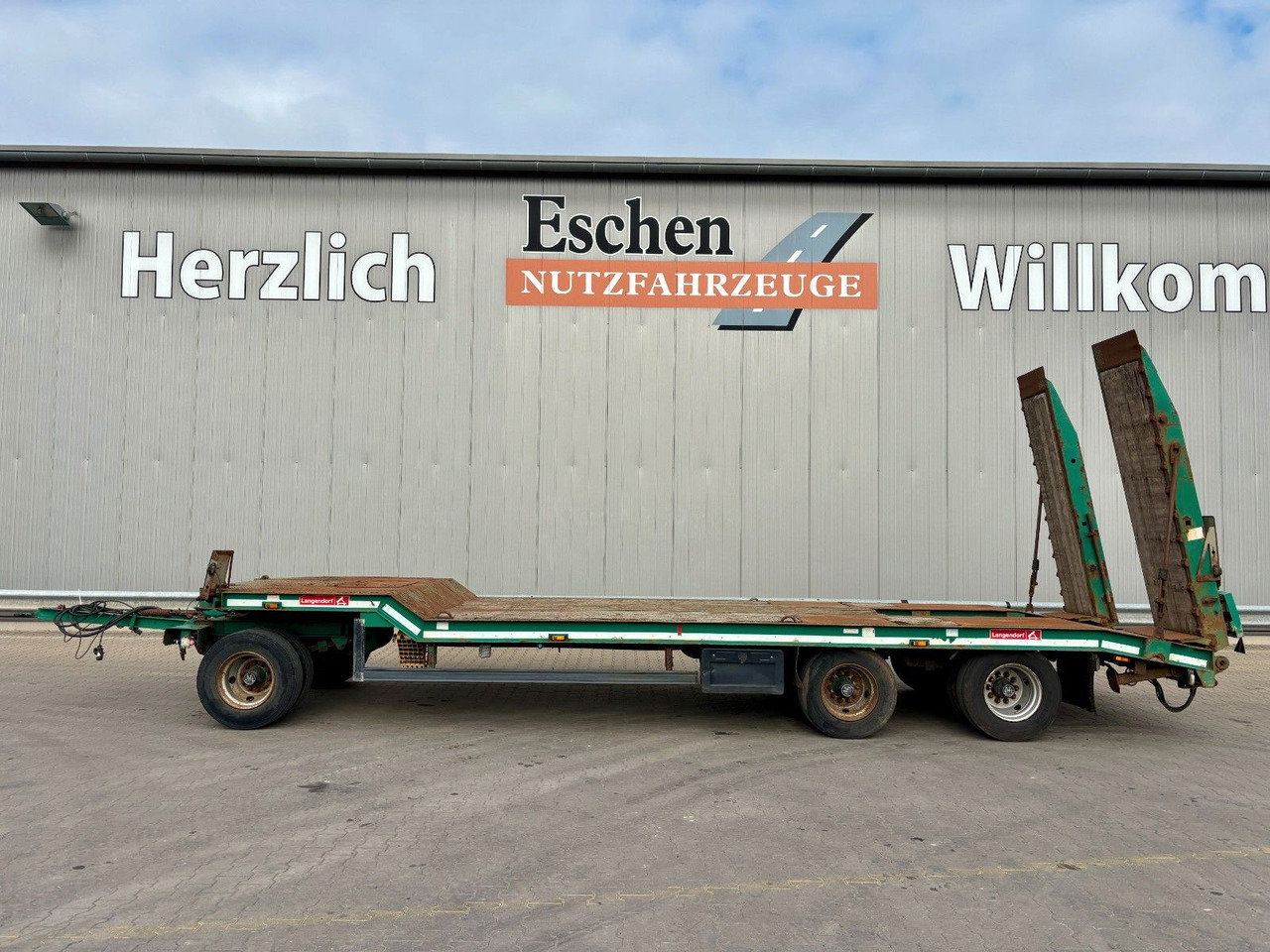 Langendorf Anhänger | hydraulische Rampen*Blatt*BPW-Achsen - 저하대 트레일러 : 사진 2 Langendorf Anhänger | hydraulische Rampen*Blatt*BPW-Achsen - 저하대 트레일러 : 사진 2