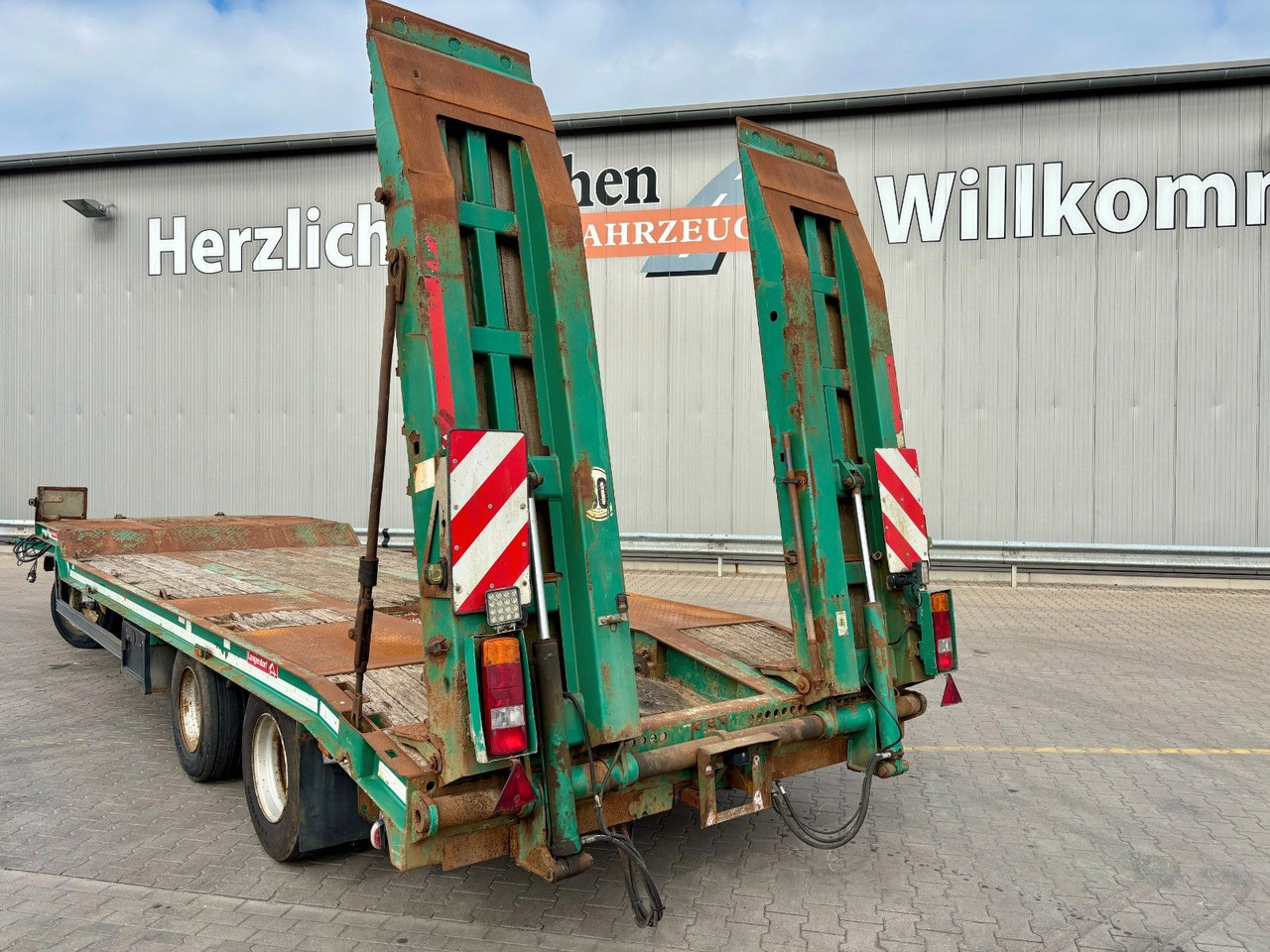 Langendorf Anhänger | hydraulische Rampen*Blatt*BPW-Achsen - 저하대 트레일러 : 사진 4 Langendorf Anhänger | hydraulische Rampen*Blatt*BPW-Achsen - 저하대 트레일러 : 사진 4