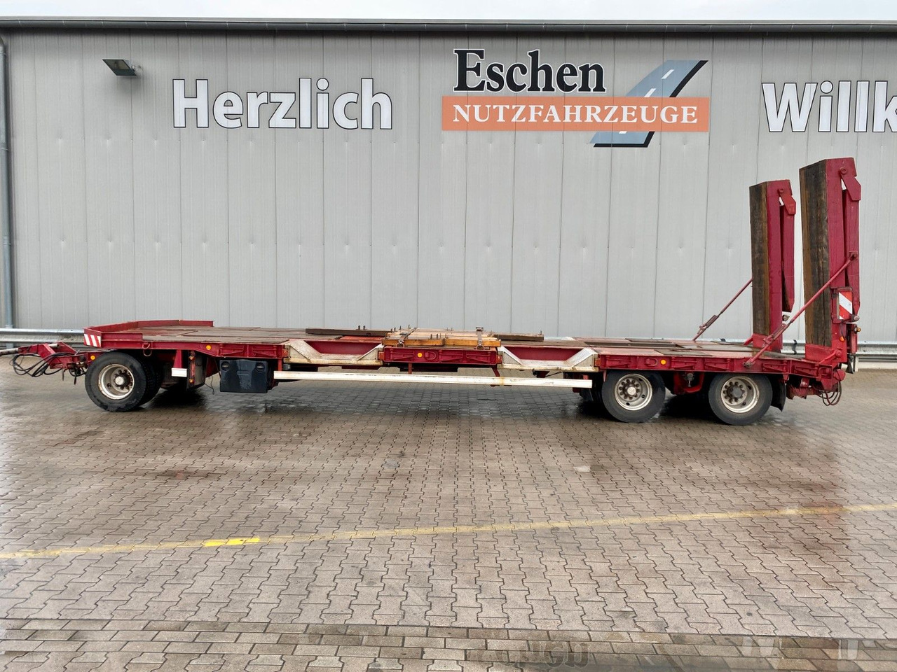 Langendorf Tieflader| hydr. Scherenrampen*verbreiterbar*SAF - 저하대 트레일러 : 사진 2 Langendorf Tieflader| hydr. Scherenrampen*verbreiterbar*SAF - 저하대 트레일러 : 사진 2