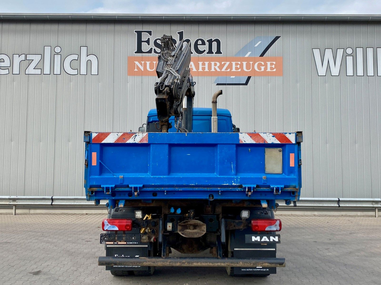 MAN TGA 18.360 4x4H BL*HIAB 122 BS-2*Dautel 3-Seiten - 덤프트럭, 크레인 트럭 : 사진 5 MAN TGA 18.360 4x4H BL*HIAB 122 BS-2*Dautel 3-Seiten - 덤프트럭, 크레인 트럭 : 사진 5