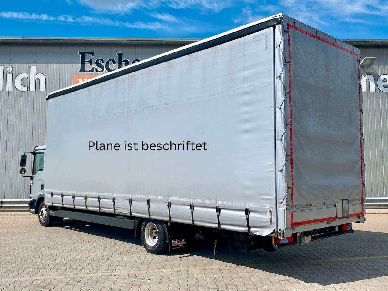 MAN TGL 8.220 I Pritsche Plane*Klima*2Tank*Automatik - 커튼 사이드 밴 : 사진 3 MAN TGL 8.220 I Pritsche Plane*Klima*2Tank*Automatik - 커튼 사이드 밴 : 사진 3