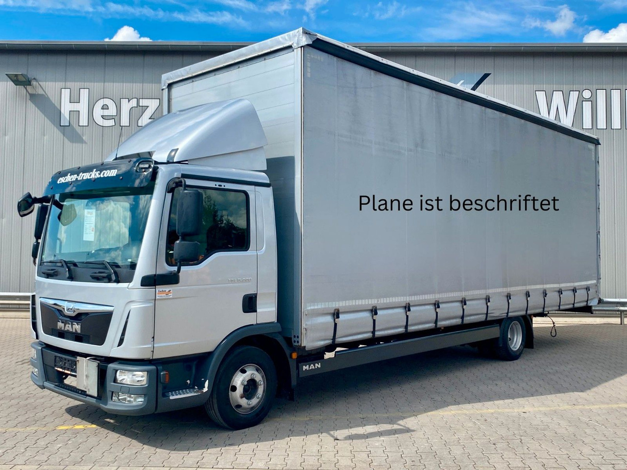 MAN TGL 8.220 I Pritsche Plane*Klima*2Tank*Automatik - 커튼사이더 트럭 : 사진 1 MAN TGL 8.220 I Pritsche Plane*Klima*2Tank*Automatik - 커튼사이더 트럭 : 사진 1