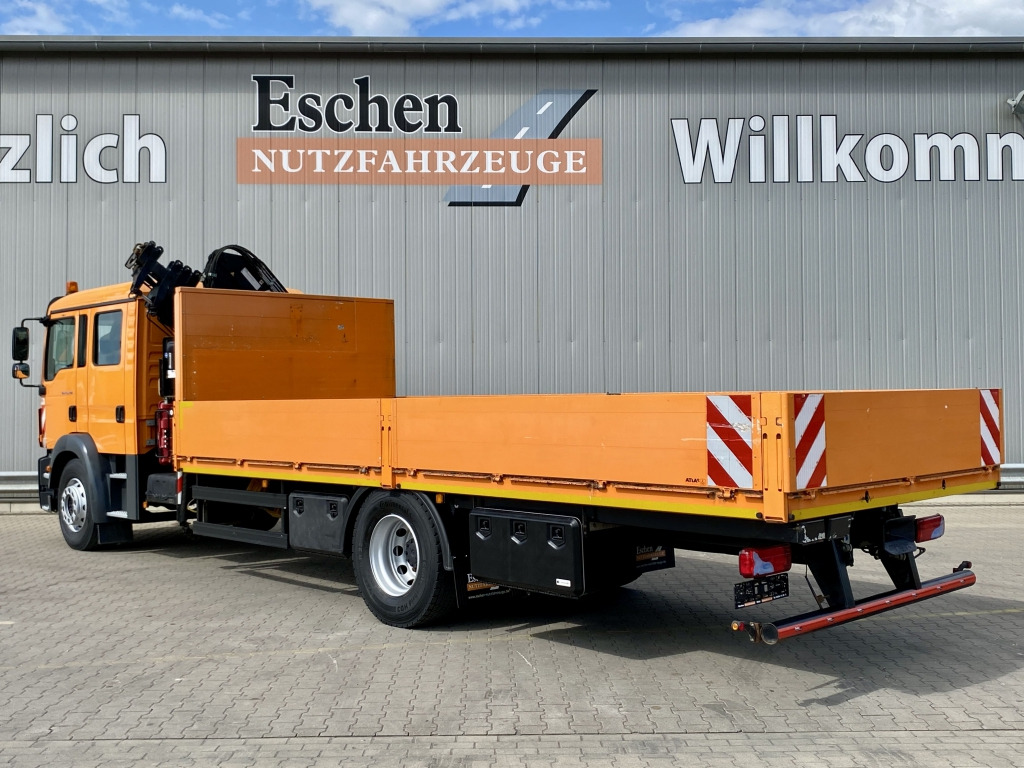 MAN TGM 15.290 4x2 BL / Atlas AK 75.2 Kran - 드롭사이드/ 플랫베드 트럭, 크레인 트럭 : 사진 4 MAN TGM 15.290 4x2 BL / Atlas AK 75.2 Kran - 드롭사이드/ 플랫베드 트럭, 크레인 트럭 : 사진 4