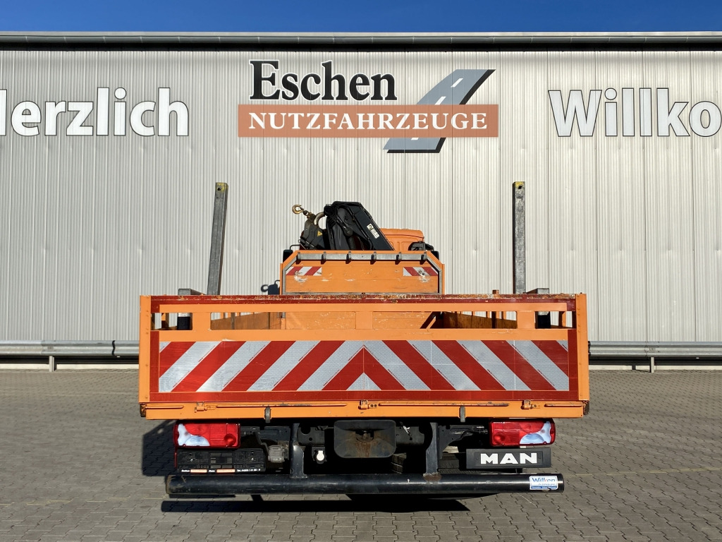 MAN TGM 15.290 4x2 BL / HIAB Faltkran - 드롭사이드/ 플랫베드 트럭, 크레인 트럭 : 사진 4 MAN TGM 15.290 4x2 BL / HIAB Faltkran - 드롭사이드/ 플랫베드 트럭, 크레인 트럭 : 사진 4