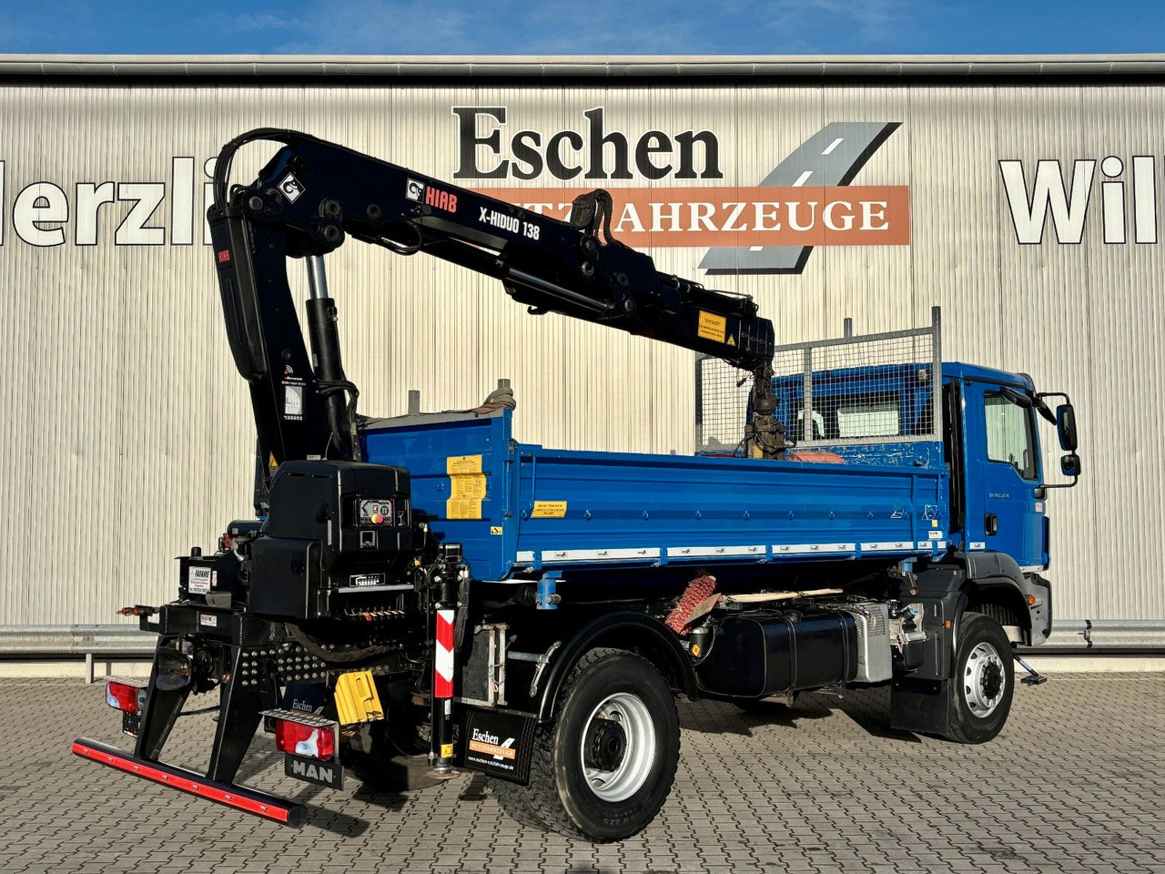 MAN TGM 18.320 4x4 BB | TÜV NEU*HIAB XHIDUO 138*FUNK - 덤프트럭, 크레인 트럭 : 사진 5 MAN TGM 18.320 4x4 BB | TÜV NEU*HIAB XHIDUO 138*FUNK - 덤프트럭, 크레인 트럭 : 사진 5