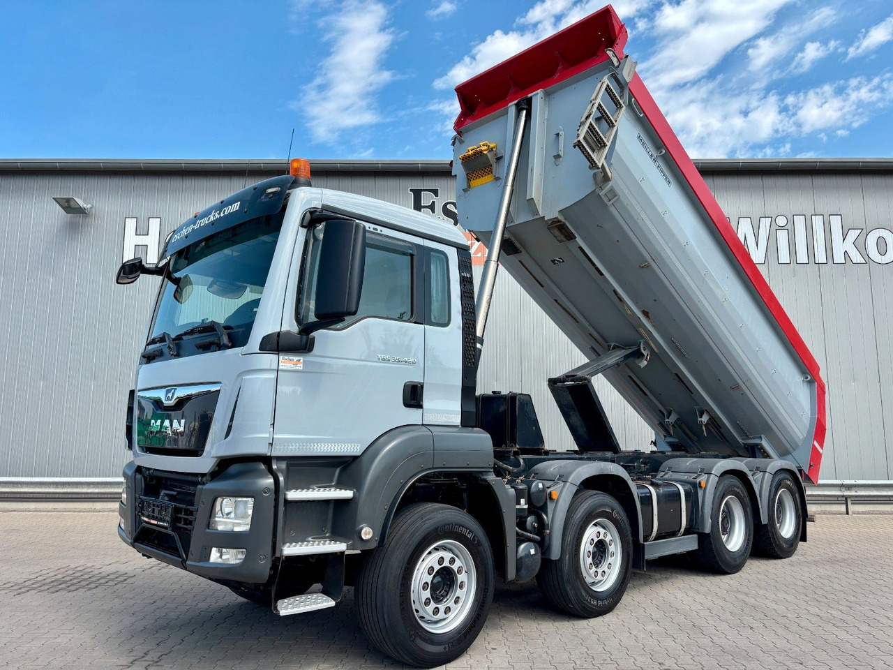 MAN TGS 35.420 8x4 BL | MEILLER*Rollplane*Navi*Klima - 덤프트럭 : 사진 1 MAN TGS 35.420 8x4 BL | MEILLER*Rollplane*Navi*Klima - 덤프트럭 : 사진 1