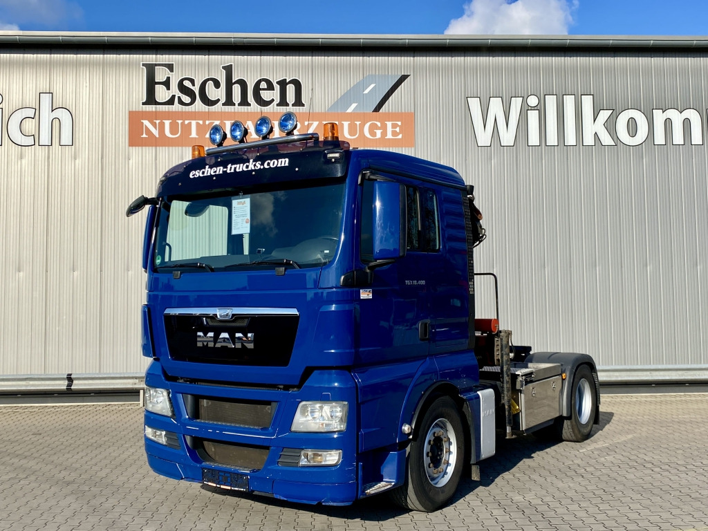 MAN TGX 18.400 4x2 BLS / Palfinger PK15500 Kran - 트랙터 유닛 : 사진 1 MAN TGX 18.400 4x2 BLS / Palfinger PK15500 Kran - 트랙터 유닛 : 사진 1