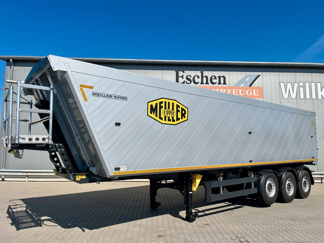 Meiller MHKA 45/3 Getreide 49m³ ALU*7mm Boden*Lift*Plane - 덤프 세미 트레일러 : 사진 1 Meiller MHKA 45/3 Getreide 49m³ ALU*7mm Boden*Lift*Plane - 덤프 세미 트레일러 : 사진 1