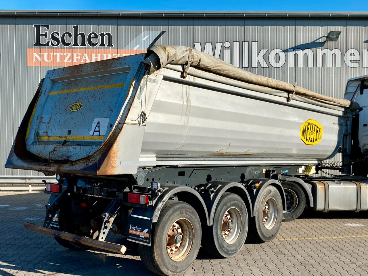 Meiller MHPS 44/3-S | Stahl 25m³*Luft-Lift*Plane*EBS*BPW - 덤프 세미 트레일러 : 사진 4 Meiller MHPS 44/3-S | Stahl 25m³*Luft-Lift*Plane*EBS*BPW - 덤프 세미 트레일러 : 사진 4