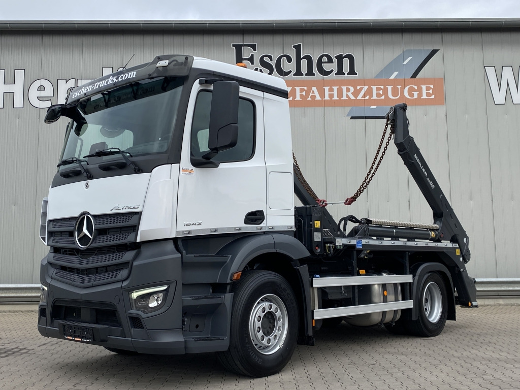 Mercedes-Benz 1842 L Actros - 스킵 로더 트럭 : 사진 2 Mercedes-Benz 1842 L Actros - 스킵 로더 트럭 : 사진 2