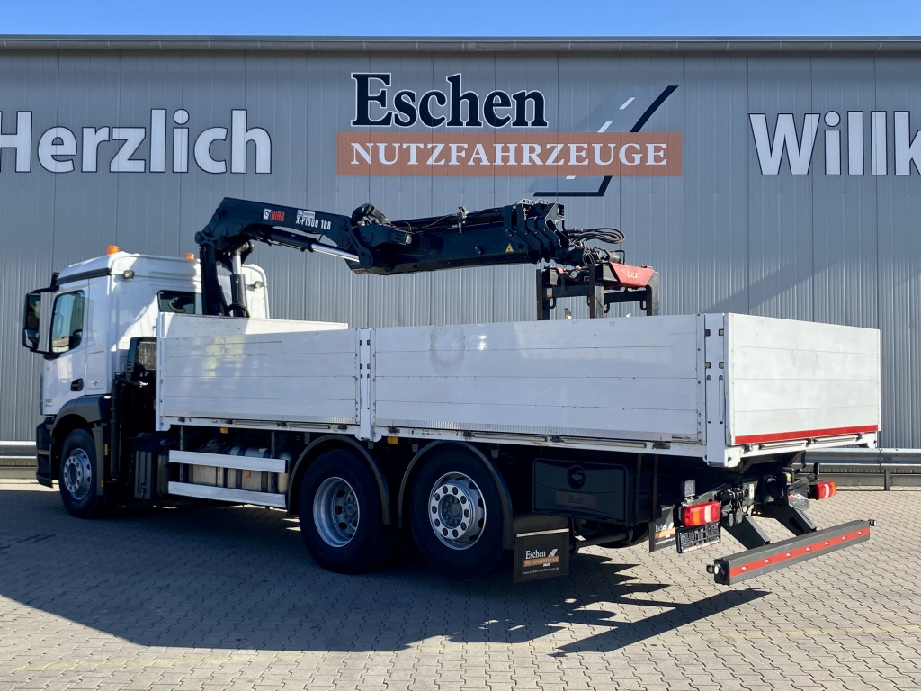 Mercedes-Benz 2533 L 6x2 / HIAB X-HIDUO 188/ES-3 Kran - 드롭사이드/ 플랫베드 트럭, 크레인 트럭 : 사진 4 Mercedes-Benz 2533 L 6x2 / HIAB X-HIDUO 188/ES-3 Kran - 드롭사이드/ 플랫베드 트럭, 크레인 트럭 : 사진 4