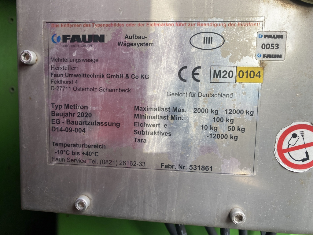 Mercedes-Benz 2533 L 6x2 - 쓰레기차 : 사진 4 Mercedes-Benz 2533 L 6x2 - 쓰레기차 : 사진 4