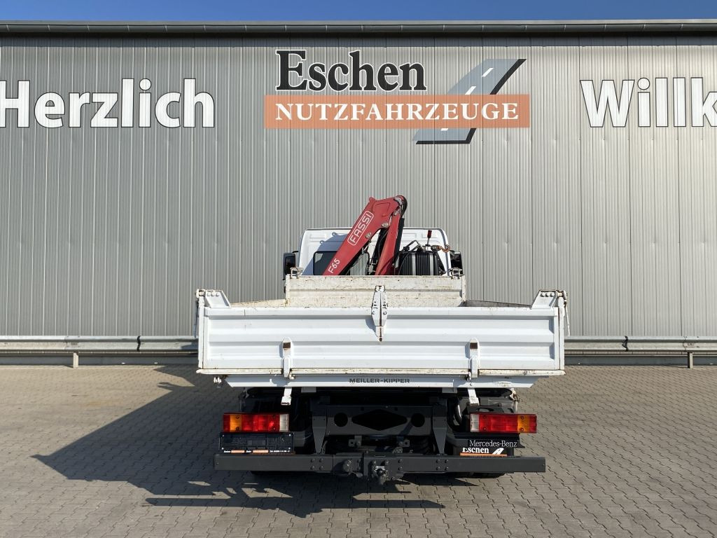 Mercedes-Benz 818 Atego | Fassi F65*MEILLER*PKW-AHK*1.Hand - 덤프 밴 : 사진 5 Mercedes-Benz 818 Atego | Fassi F65*MEILLER*PKW-AHK*1.Hand - 덤프 밴 : 사진 5