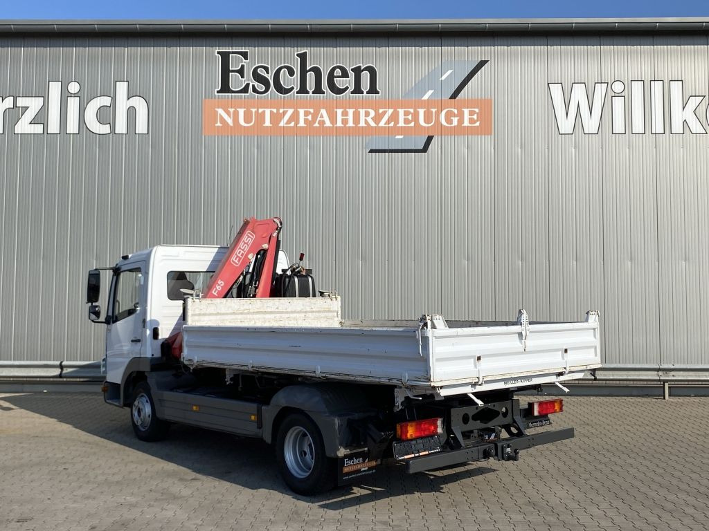 Mercedes-Benz 818 Atego | Fassi F65*MEILLER*PKW-AHK*1.Hand - 덤프 밴 : 사진 4 Mercedes-Benz 818 Atego | Fassi F65*MEILLER*PKW-AHK*1.Hand - 덤프 밴 : 사진 4