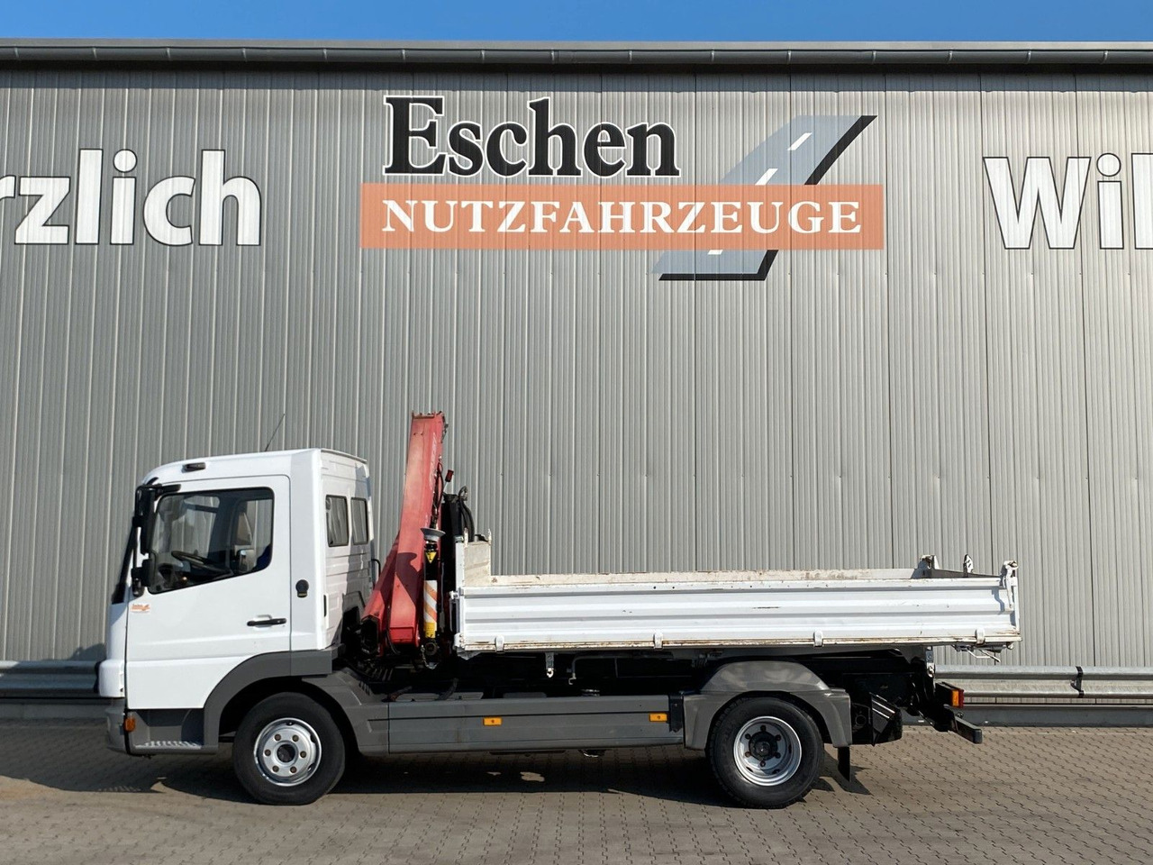 Mercedes-Benz 818 Atego | Fassi F65*MEILLER*PKW-AHK*1.Hand - 덤프트럭, 크레인 트럭 : 사진 3 Mercedes-Benz 818 Atego | Fassi F65*MEILLER*PKW-AHK*1.Hand - 덤프트럭, 크레인 트럭 : 사진 3
