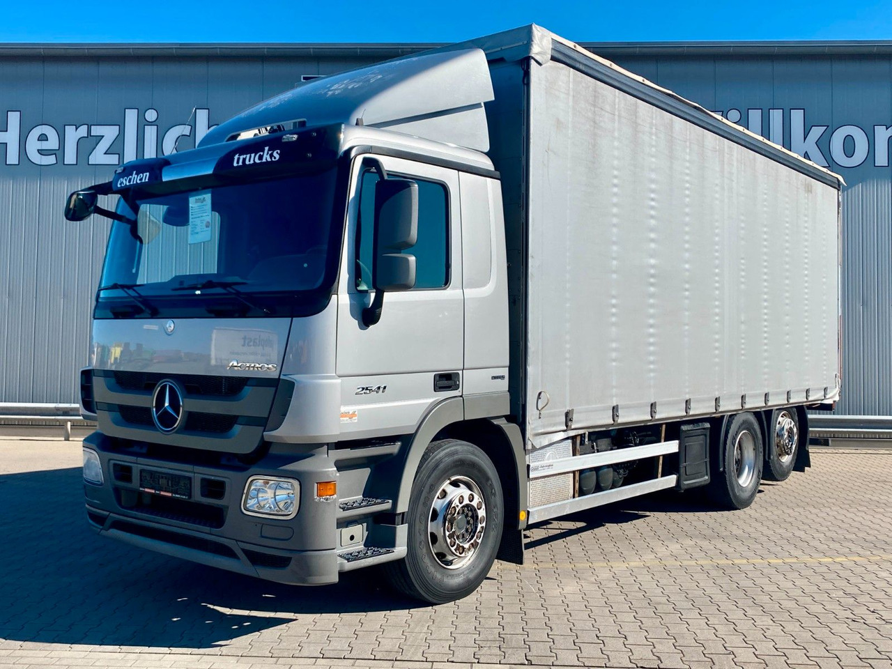 Mercedes-Benz Actros 2541| beidseitig Gardine*Edscha*AHK*Klima - 커튼사이더 트럭 : 사진 1 Mercedes-Benz Actros 2541| beidseitig Gardine*Edscha*AHK*Klima - 커튼사이더 트럭 : 사진 1