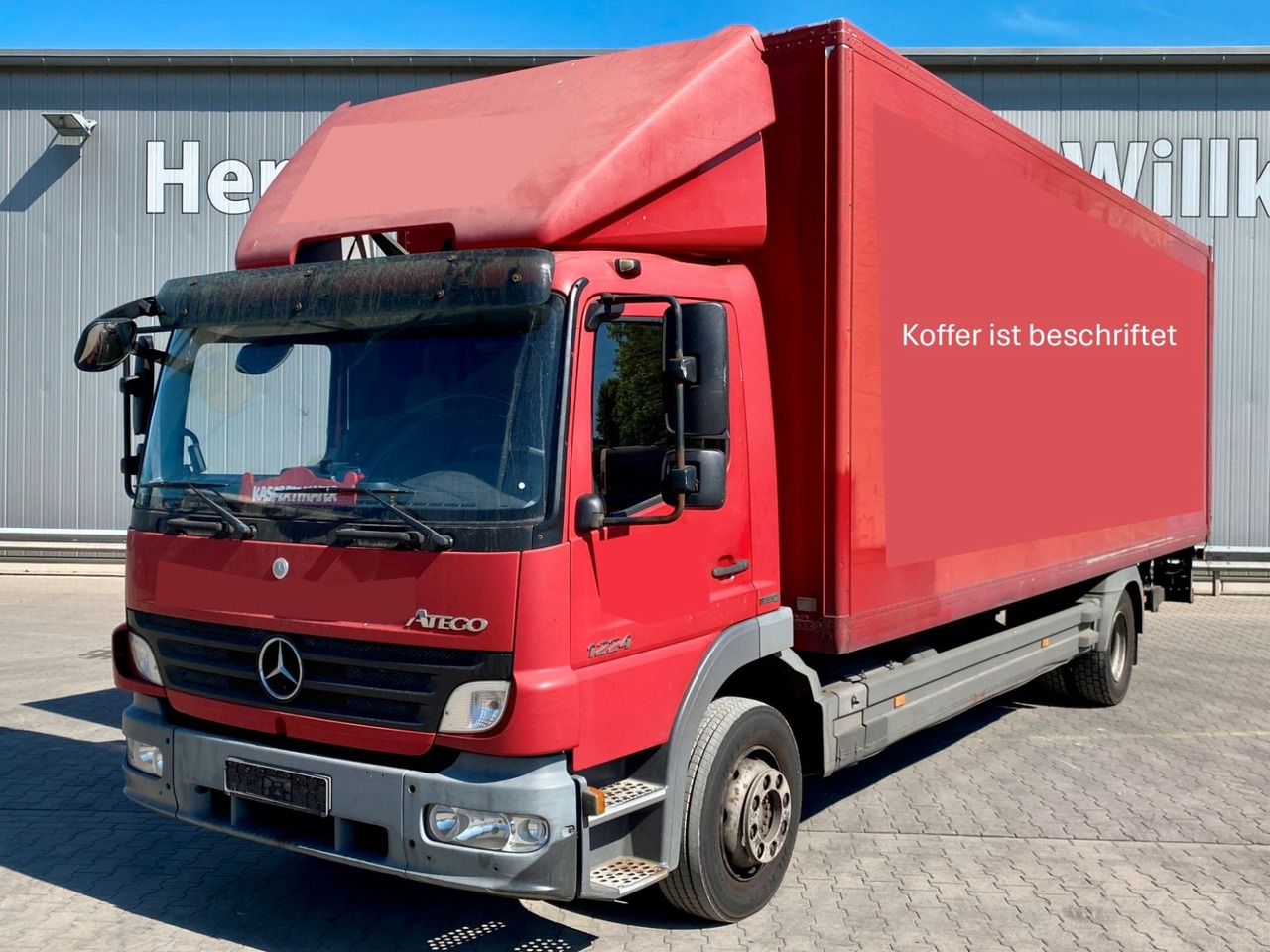 Mercedes-Benz Atego 1224 | BÄR LBW 1,50to*3x Sitze*Klima*AHK - 박스 트럭 : 사진 1 Mercedes-Benz Atego 1224 | BÄR LBW 1,50to*3x Sitze*Klima*AHK - 박스 트럭 : 사진 1