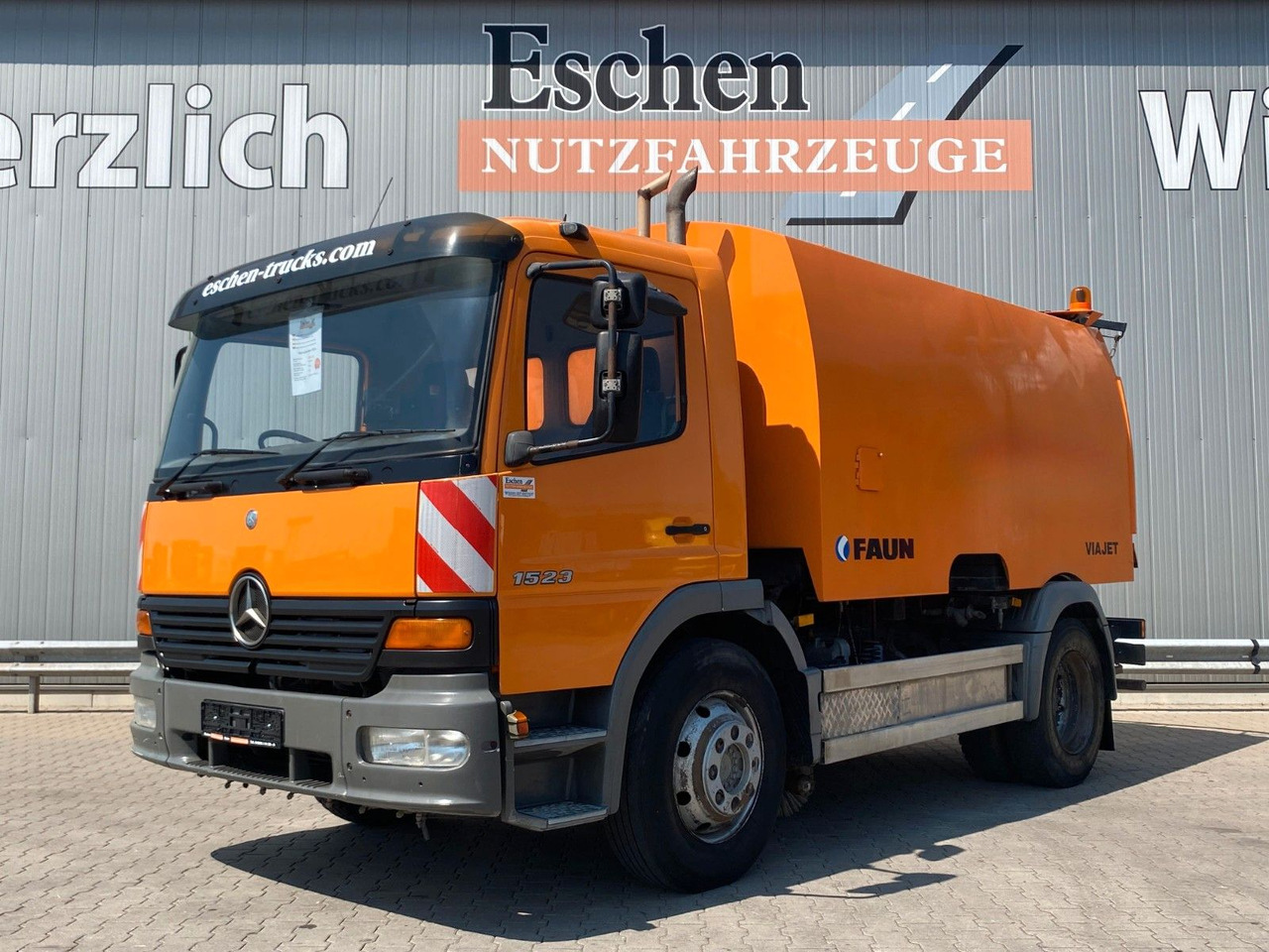 Mercedes-Benz Atego 1523| Faun Viajet 6R*Klima*manuell*1.Hand! - 거리 청소 차량 : 사진 1 Mercedes-Benz Atego 1523| Faun Viajet 6R*Klima*manuell*1.Hand! - 거리 청소 차량 : 사진 1