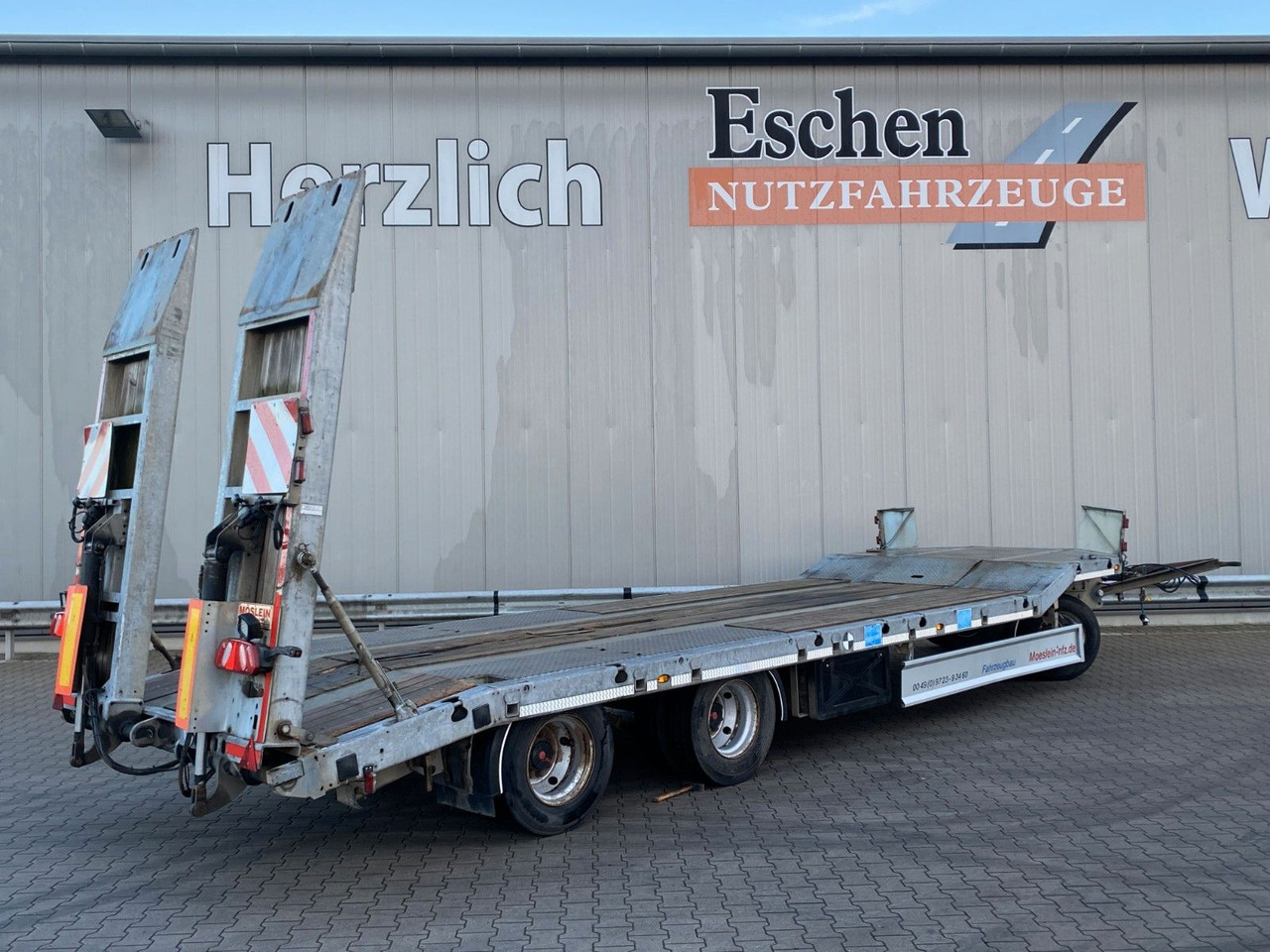 Möslein TF3-P | verzinktes Chassis*hydr. Rampen*Blatt - 저하대 트레일러 : 사진 4 Möslein TF3-P | verzinktes Chassis*hydr. Rampen*Blatt - 저하대 트레일러 : 사진 4