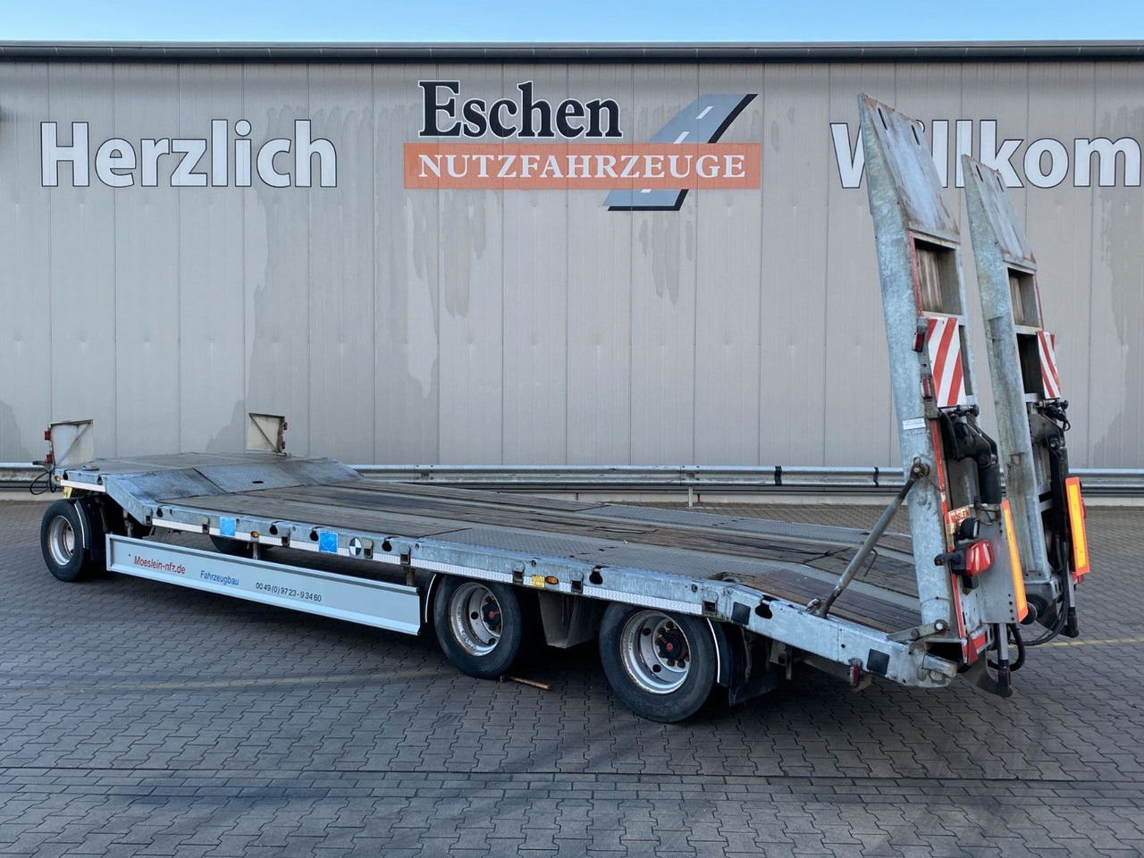 Möslein TF3-P | verzinktes Chassis*hydr. Rampen*Blatt - 저하대 트레일러 : 사진 3 Möslein TF3-P | verzinktes Chassis*hydr. Rampen*Blatt - 저하대 트레일러 : 사진 3