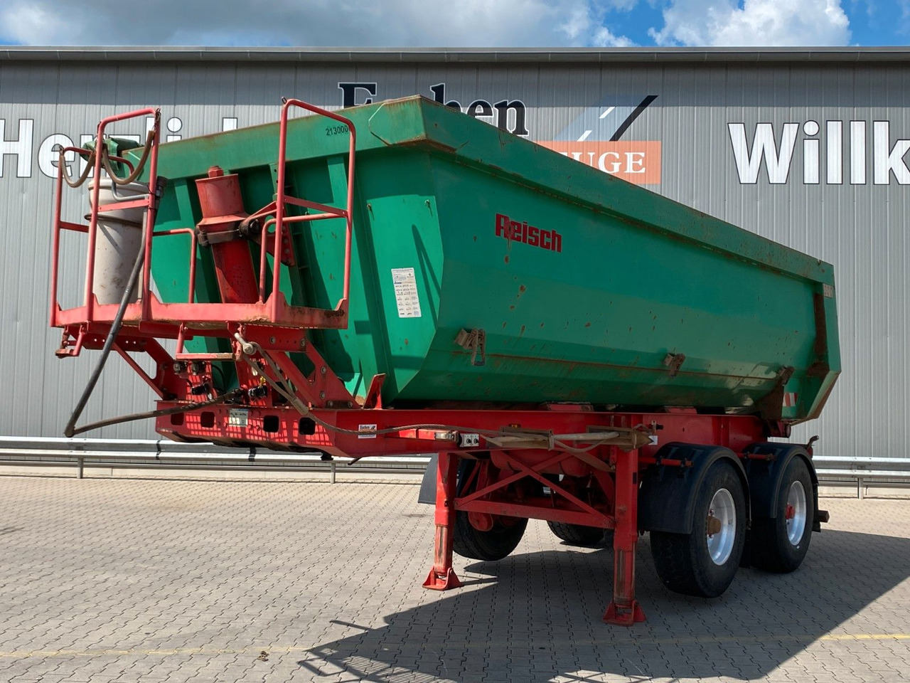 Reisch RHKS-31/20 SSL | Stahl 23m³*Luft-Lift*Kurzsattel - 덤프 세미 트레일러 : 사진 1 Reisch RHKS-31/20 SSL | Stahl 23m³*Luft-Lift*Kurzsattel - 덤프 세미 트레일러 : 사진 1