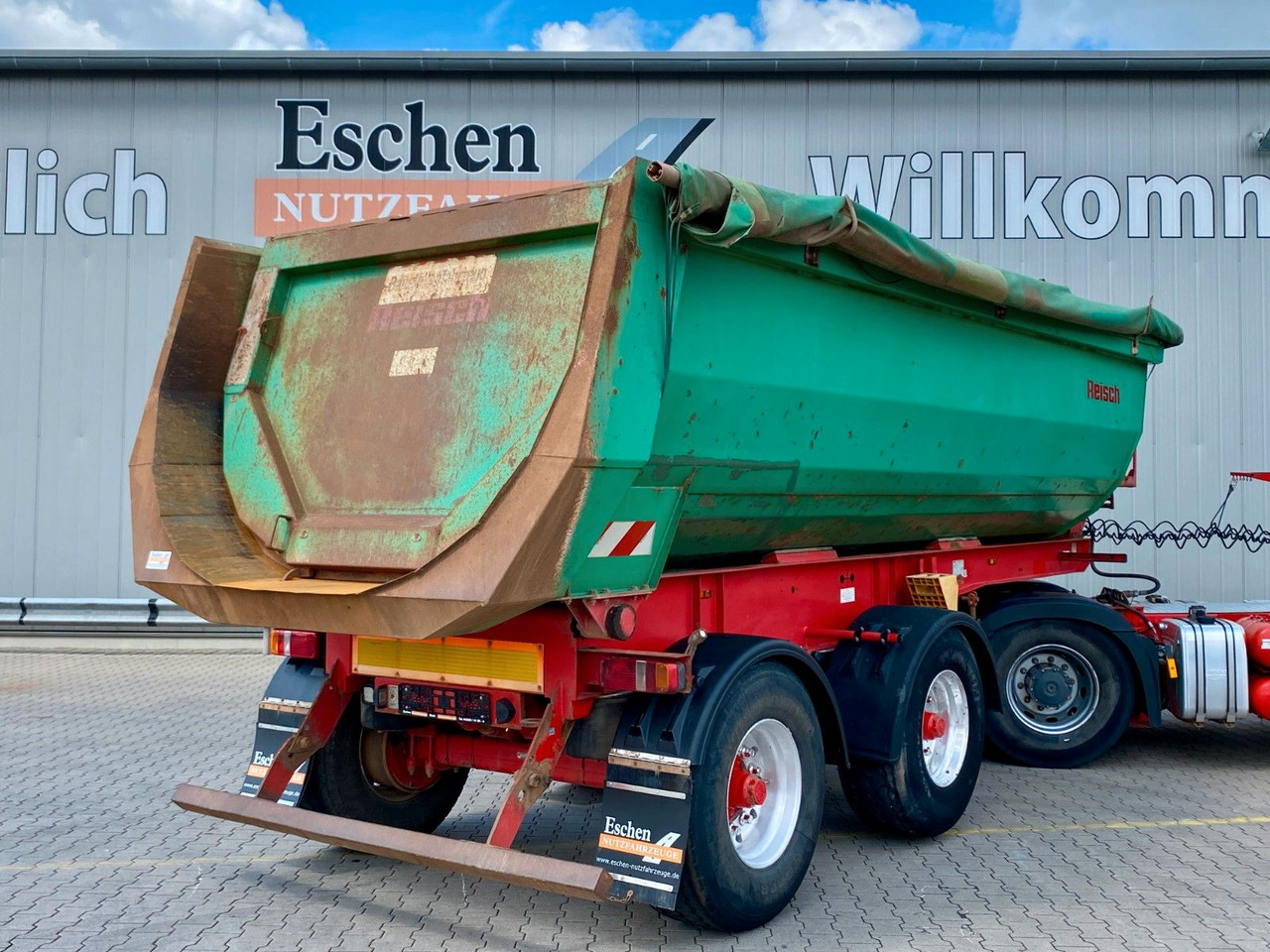 Reisch RHKS-31/20 SSL | Stahl 23m³*Luft-Lift*Kurzsattel - 덤프 세미 트레일러 : 사진 4 Reisch RHKS-31/20 SSL | Stahl 23m³*Luft-Lift*Kurzsattel - 덤프 세미 트레일러 : 사진 4