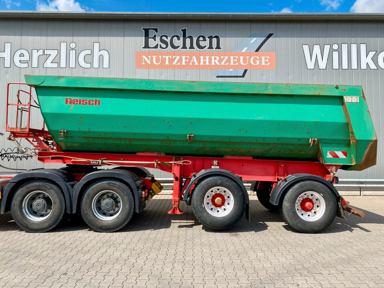 Reisch RHKS-31/20 SSL | Stahl 23m³*Luft-Lift*Kurzsattel - 덤프 세미 트레일러 : 사진 2 Reisch RHKS-31/20 SSL | Stahl 23m³*Luft-Lift*Kurzsattel - 덤프 세미 트레일러 : 사진 2